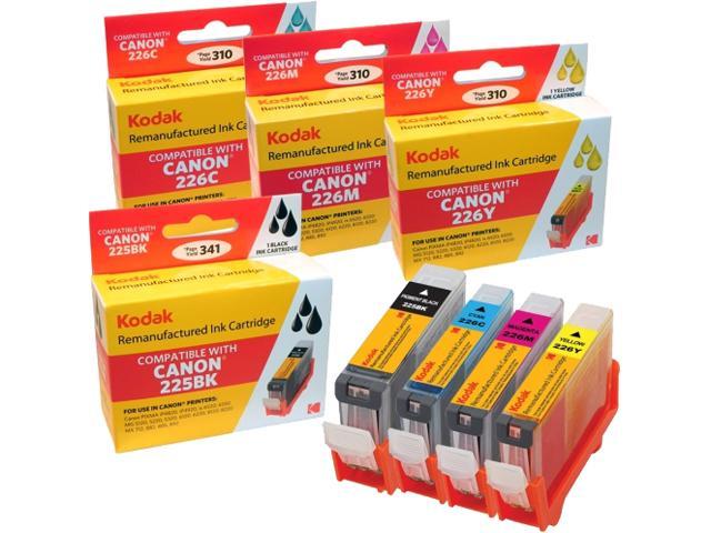 KODAK Remanufactured Ink Cartridge Combo Pack Compatible With Canon PGI ...