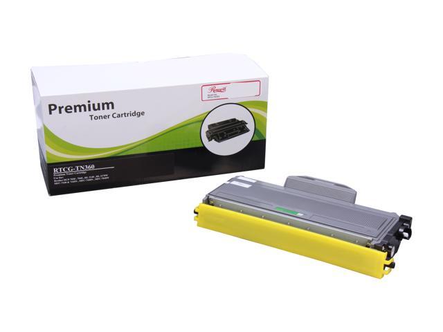 Rosewill RTCG-TN360 Economy Compatible Toner Cartridge (Replaces Brother TN-330, TN-360) 2,600 Pages Yield; Black