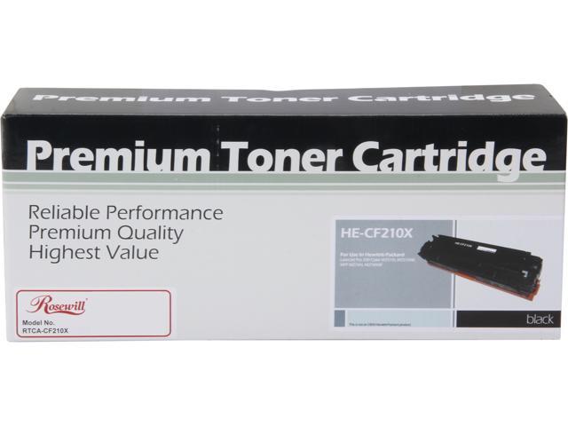 Rosewill RTCA-CF210X High Yield Universal Replacement Toner Cartridge for HP 131X CF210X 131A CF210A, and Canon 131 (6272B001); Black