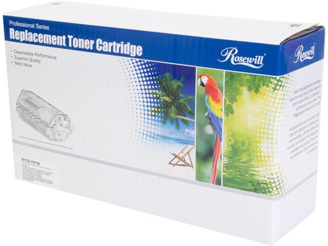 Rosewill RTCS-TN750 Premium Quality Toner cartridge (replaces OEM Brother TN-750, TN-720) 8,000 pages yield; Black