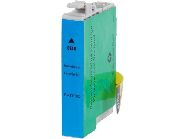 Rosewill RTCG-T078220 Ink Cartridge (OEM# Epson T078220) 340 Page Yield; Cyan