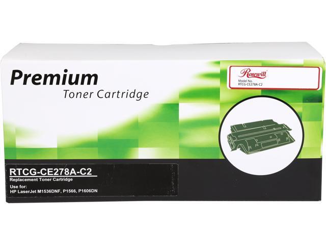 Rosewill RTCG-CE278A-C2 Black Compatible Toner Replaces HP 78A (CE278A)