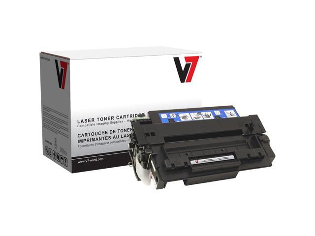 V7 V751A Black LaserJet Replacement Toner Cartridge for HP Q7551A ...