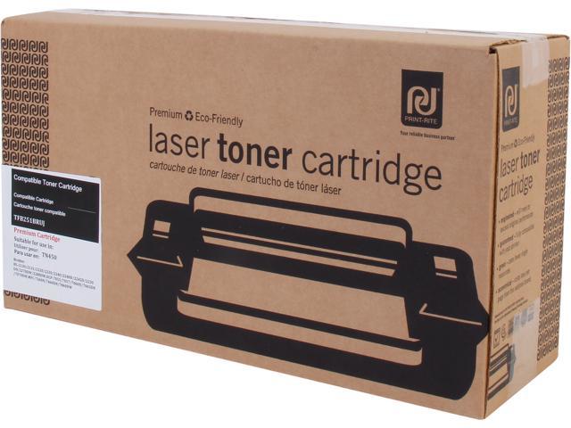 Print-Rite TFB251BRUJ Black Toner Cartridge Replacement for Brother TN450