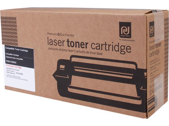 Print-Rite TFB235BRUJ Black Toner Cartridge Replacement for Brother TN210BK