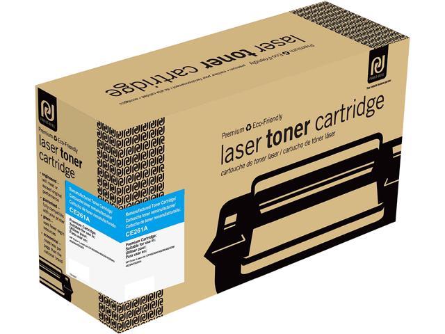 Print-Rite TRH585CRUJ Cyan Toner Cartridge Replacment for HP CE261A ...