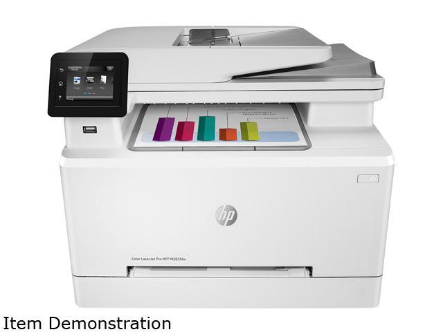 Photo 1 of ***MISSING INK*** HP LaserJet M283fdw MFP Color Multifunction Laser Printer,