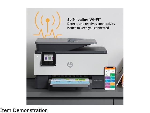 HP OfficeJet Pro 9015e All-in-One Wireless Color Printer, with bonus 6 ...