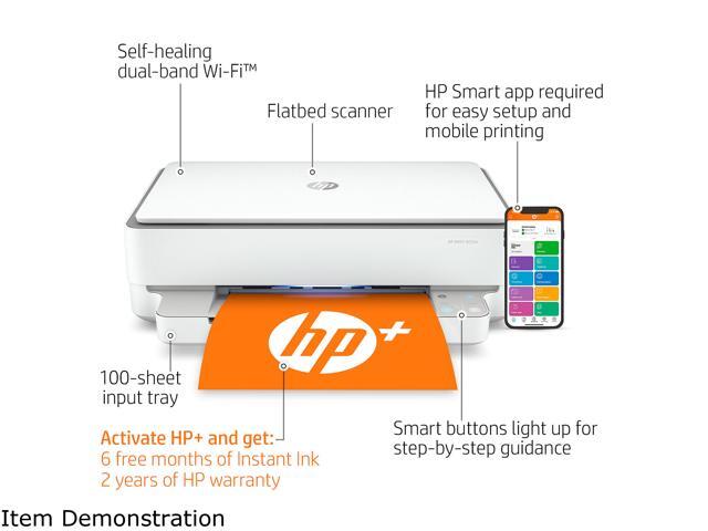 HP ENVY 6055e All-in-One Printer w/ 6 Months Free Ink through HP Plus