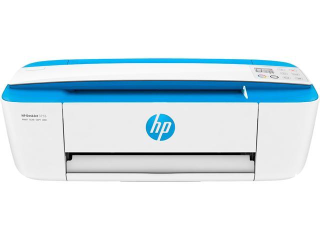 Hp Deskjet 3755 All In One Wireless Color Inkjet Printer Blue