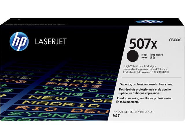 HP 507X High Yield LaserJet Toner Cartridge - Black