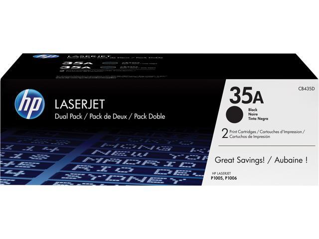 HP 35A LaserJet Toner Cartridge - Dual Pack - Black