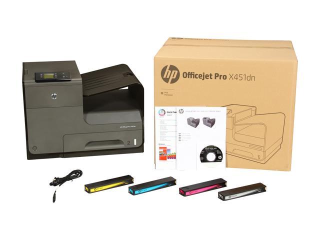 Hp Officejet Pro X451dn Cn459a Up To 55 Ppm 2400 X 1200 Dpi Usb Duplex Inkjet Printer 9234