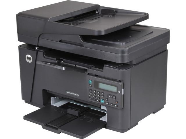 HP LaserJet Pro M127fn (CZ181A) Up to 21 ppm 600 x 600 dpi USB / Ethernet / Mobile Monochrome Laser All-in-One Printer