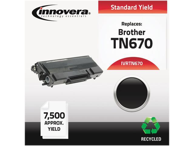Innovera IVRTN670 Black Compatible Remanufactured TN670 Laser Toner