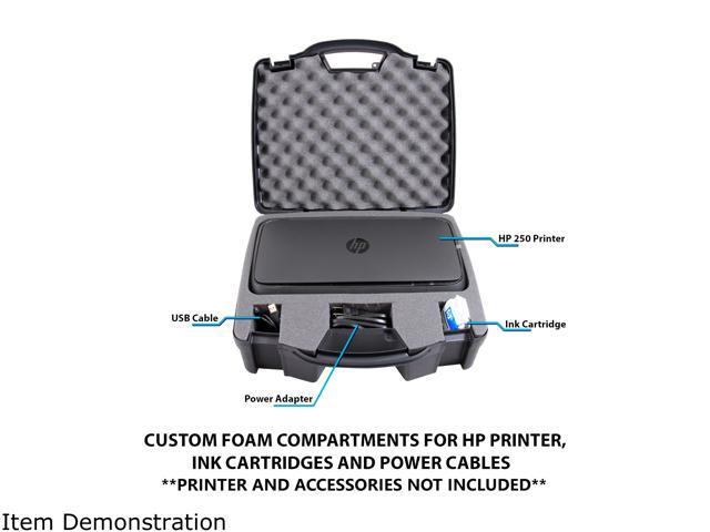 Casematix Tough Printer Carry Case Custom Designed To Fit Hp Officejet 250 Wireless Mobile 4577