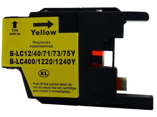 Green Project B-LC75Y Yellow Ink Cartridge Replaces Brother LC75Y