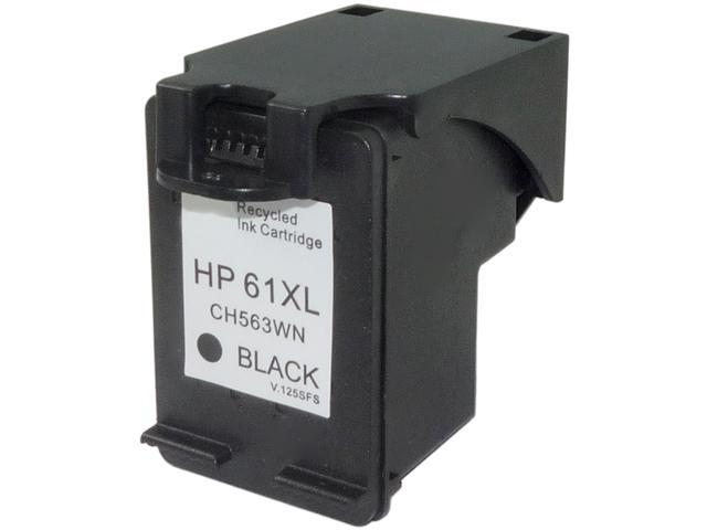 Green Project Inc. Compatible Black High Yield Ink Cartridge Replacement for HP 61XL CH563WN