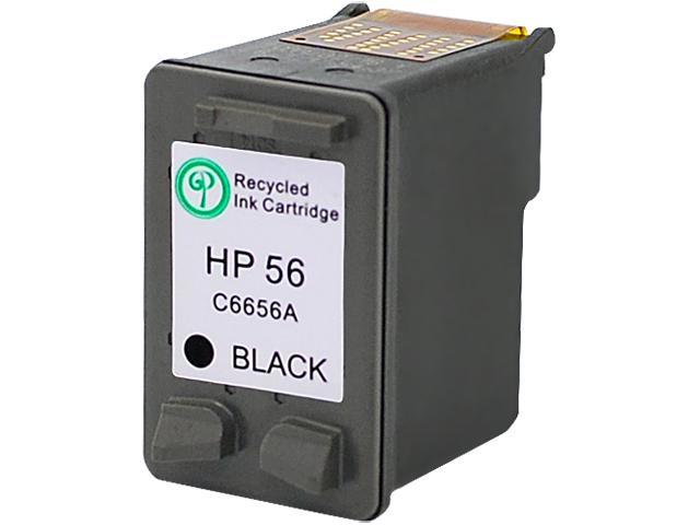 2 x No 56 Black Ink Cartridges Non-OEM Alternative For HP Photosmart Printers
