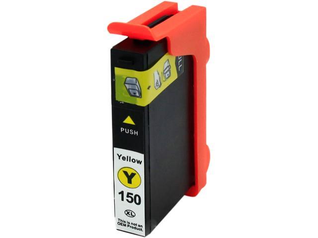 Green Project L-14N1650(150XLY) Remanufactured Yellow Ink Cartridge Replacement for Lexmark 14N1650(150XLY)