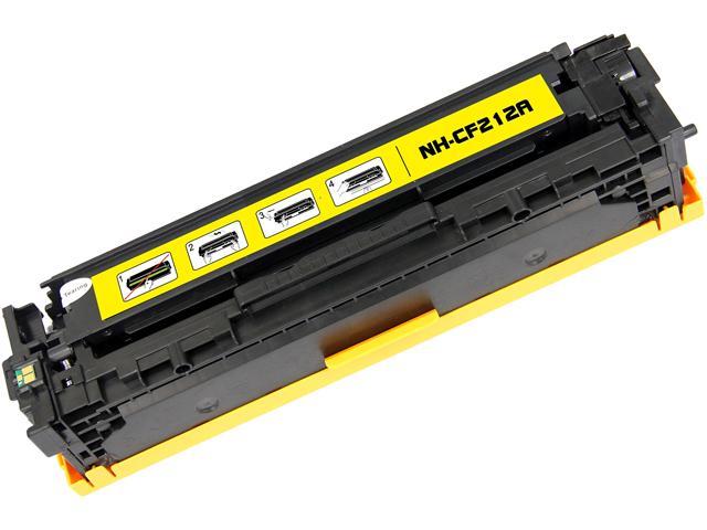 G & G NT-CH212QFY Yellow Laser Toner Cartridge Replaces HP CF212A HP 131A, Canon 131 / 6269B001AA