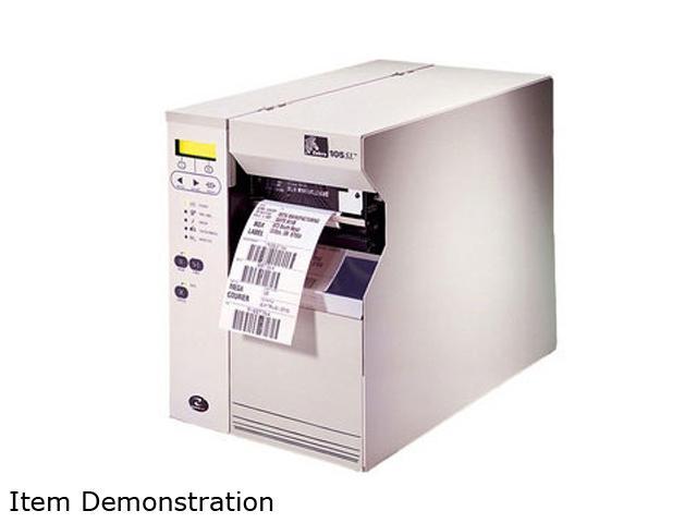 Zebra 105sl Direct Thermalthermal Transfer 8 Ins 300 Dpi Label Printer Retail 9579