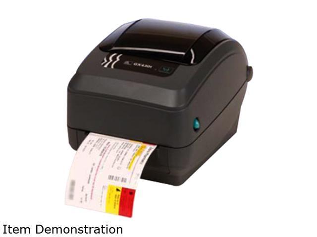 Zebra Gx430t Gx43 100412 000 Desktop Label Printer 6383