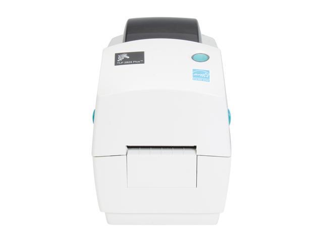 Zebra TLP2824 Plus 2" Desktop Thermal Transfer Label Printer, 203 dpi,  Serial, USB, Dispenser (Peeler), EPL, ZPL