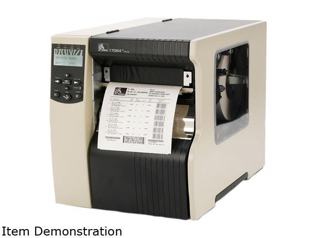 Zebra 170xi4 Direct Thermalthermal Transfer Printer Monochrome Desktop Label Print 1111