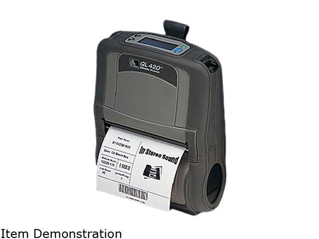 Zebra Ql 420 Plus Direct Thermal Printer Monochrome Mobile Receipt Print 1233