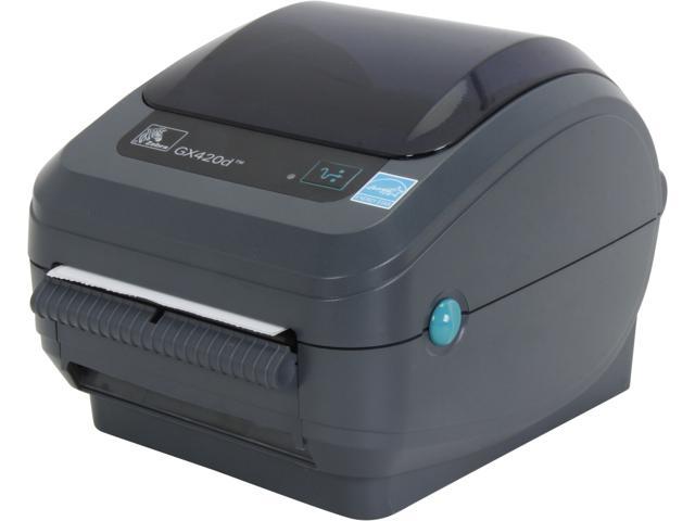 Zebra GX420d Direct Thermal Printer Monochrome Desktop Label Print 