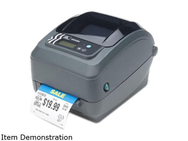 Zebra Gx430t Direct Thermalthermal Transfer Printer Monochrome Desktop Label Print 0227