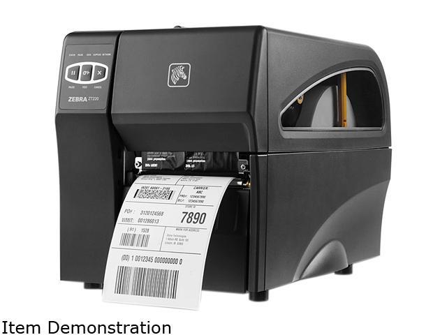 Zebra ZT220 4” Industrial Direct Thermal Label Printer, 203 dpi, Serial, USB, ZPL, EPL, EPL2, XML Support – ZT22042-D01000FZ