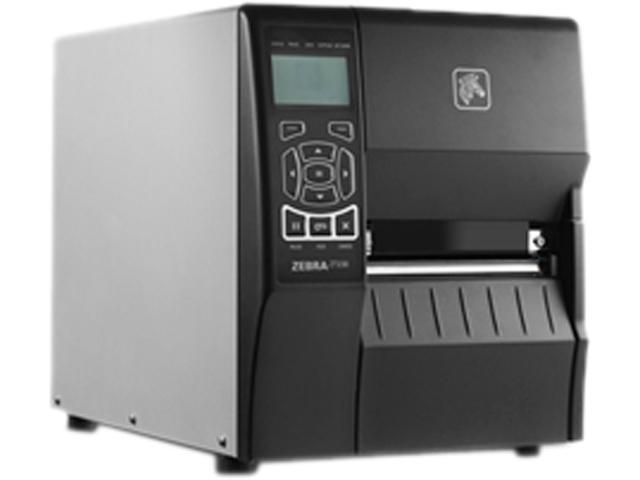 Zebra Zt230 4” Industrial Direct Thermal Label Printer Lcd 300 Dpi Serial Usb Int 10100 7985