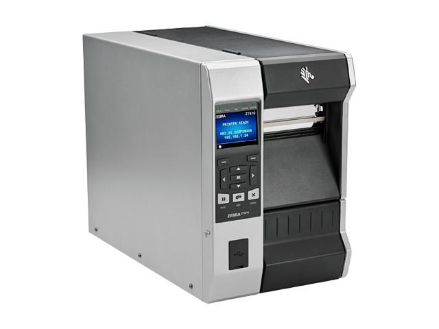 Zebra Zt610 4 Thermal Transfer Label Printer With Color Screen Neweggca 7283