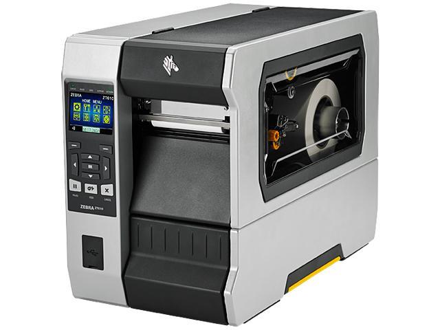 Zebra Zt610 4 Thermal Transfer Label Printer With Color Screen 203dpi Serial Usb Gigabit 1586