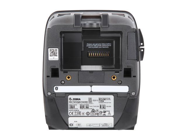 Fjendtlig inch Sølv Zebra ZQ510 3" Mobile Direct Thermal Receipt and Label Printer, 203 dpi,  Bluetooth 4.0, Linered Platen, English, CPCL & ZPL, XML support -  ZQ51-AUE0000-00 Receipt Printer - Newegg.ca