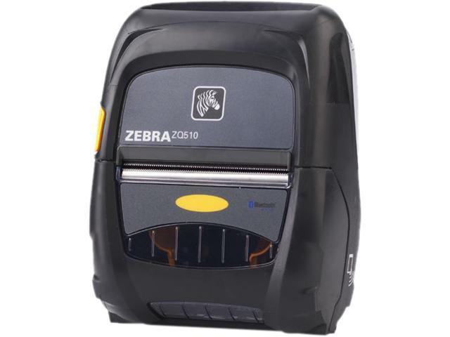 Zebra Zq510 3 Mobile Direct Thermal Label Printer 203 Dpi Bluetooth 40 Linered Platen 0935