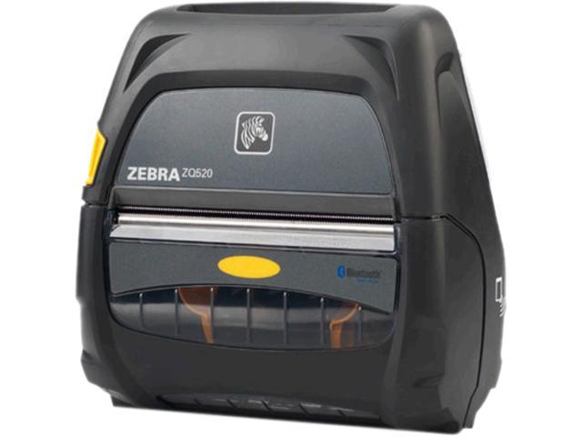 Zebra Zq520 4 Mobile Direct Thermal Label Printer 203 Dpi Bluetooth 40 Linered Platen No 3716