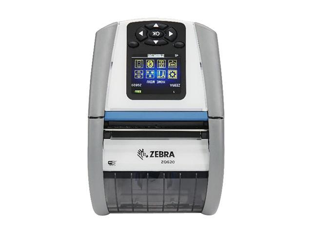 Zebra Zq620 3 Mobile Direct Thermal Label Printer For Healthcare 203 Dpi Color Lcd Bluetooth 1159