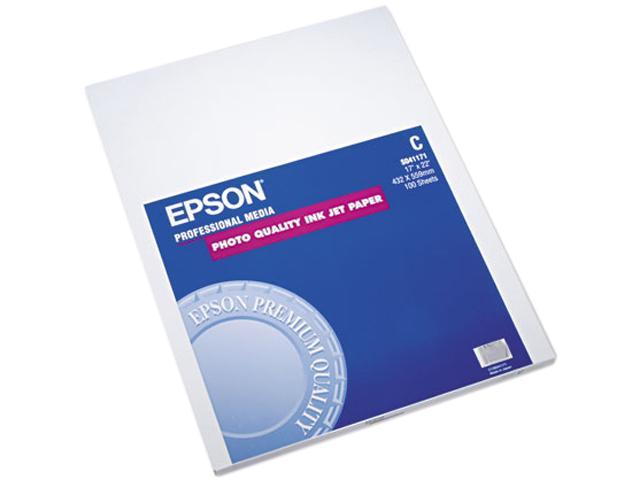 Epson America S041171 Matte Presentation Paper 27 Lbs Matte 17 X 22 100 Sheetspack 5202