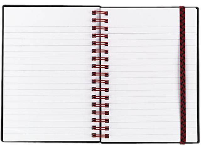 Black n' Red F67010 Poly Twinwire Notebook, Ruled, 5-7/8 x 4-1/8, White ...