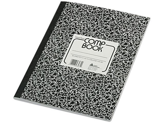 National Brand 43481 Composition Book, College/Margin Rule, 8-3/8 x 11 ...