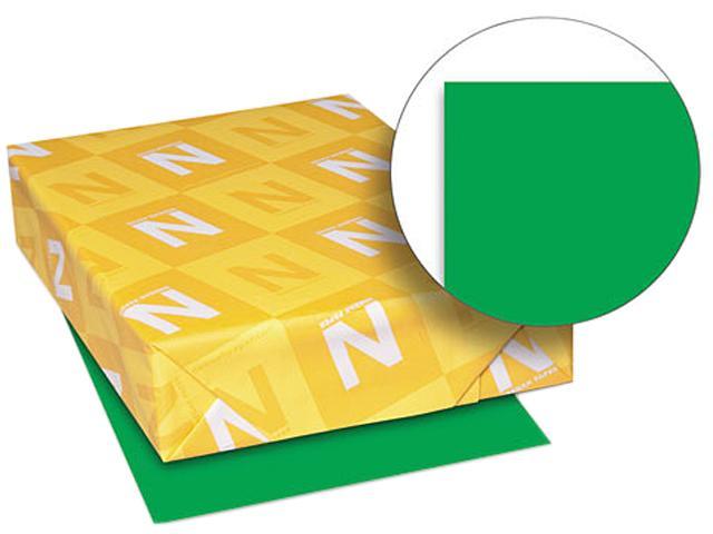 Photo 1 of Wausau Paper Astrobrights Colored Paper, 24lb, 8-1/2 x 11, Gamma Green, 500 Sheets/Ream