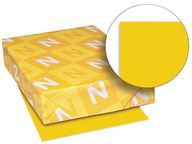 Neenah Astrobrights Card Stock - 65 Lb Galaxy Gold Cardstock, 250 Sheets Letter Size