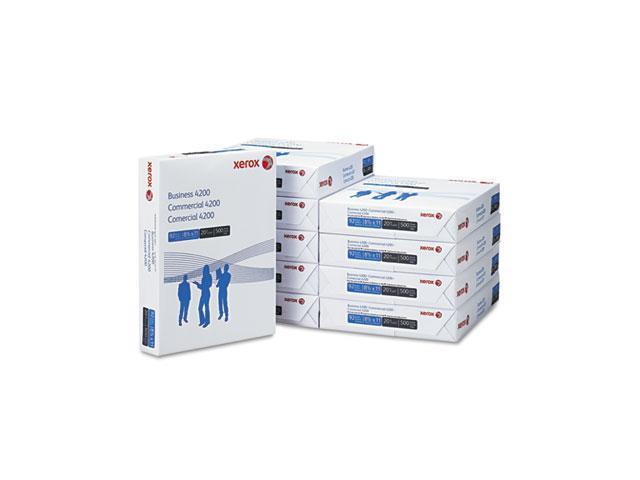 XEROX Business 4200 Copy Paper, 92 Brightness, 20lb, 8-1/2 x 11, White, 5000 Shts/Ctn