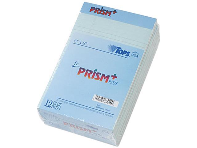 TOPS Prism Plus Colored Legal Pads 5 x 8 Pastels 50 Sheets 6 Pads/Pack 63016 
