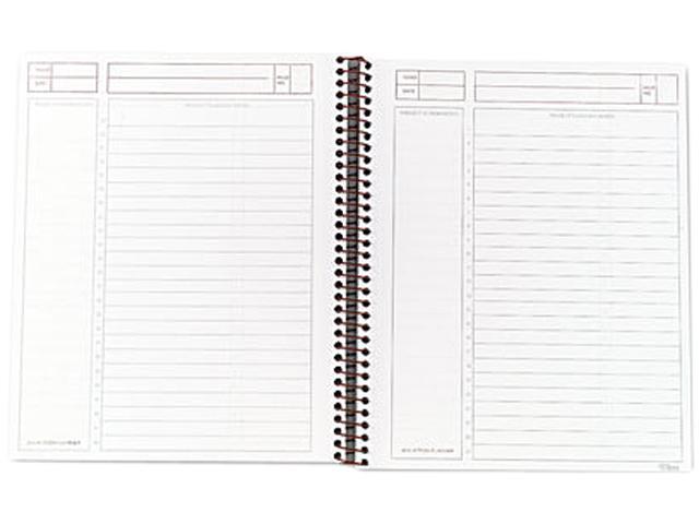 Tops 63828 JEN Action Planner, Ruled, 6-3/4 x 8-1/2, White, 100 Sheets