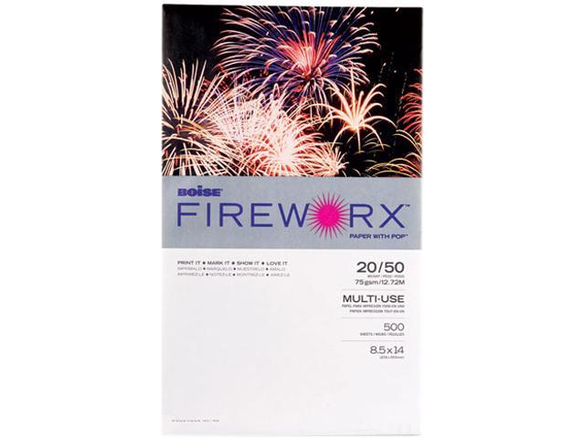 Boise  MP2204GRP Fireworx Colored Paper, 20lb, 8-1/2 x 14, Goldenrod, 500 Sheets/Ream