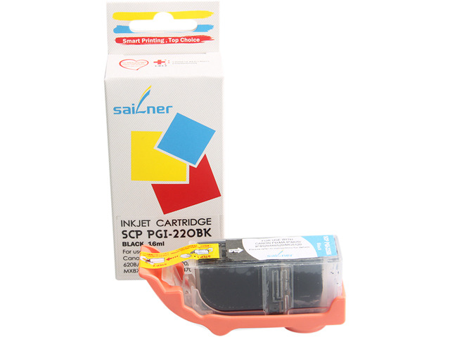 Scp Ink Sailner Compatible SCP-PGI-220BK inkjet Cartridge, alternative for ...